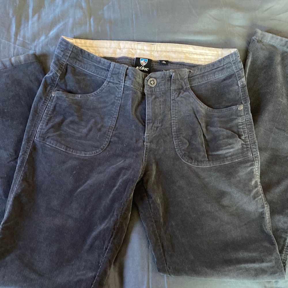 Volcom Dark Gray Corduroy Men's Pants
